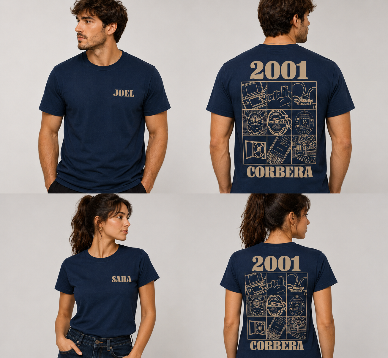 Camisetas personalizadas para eventos