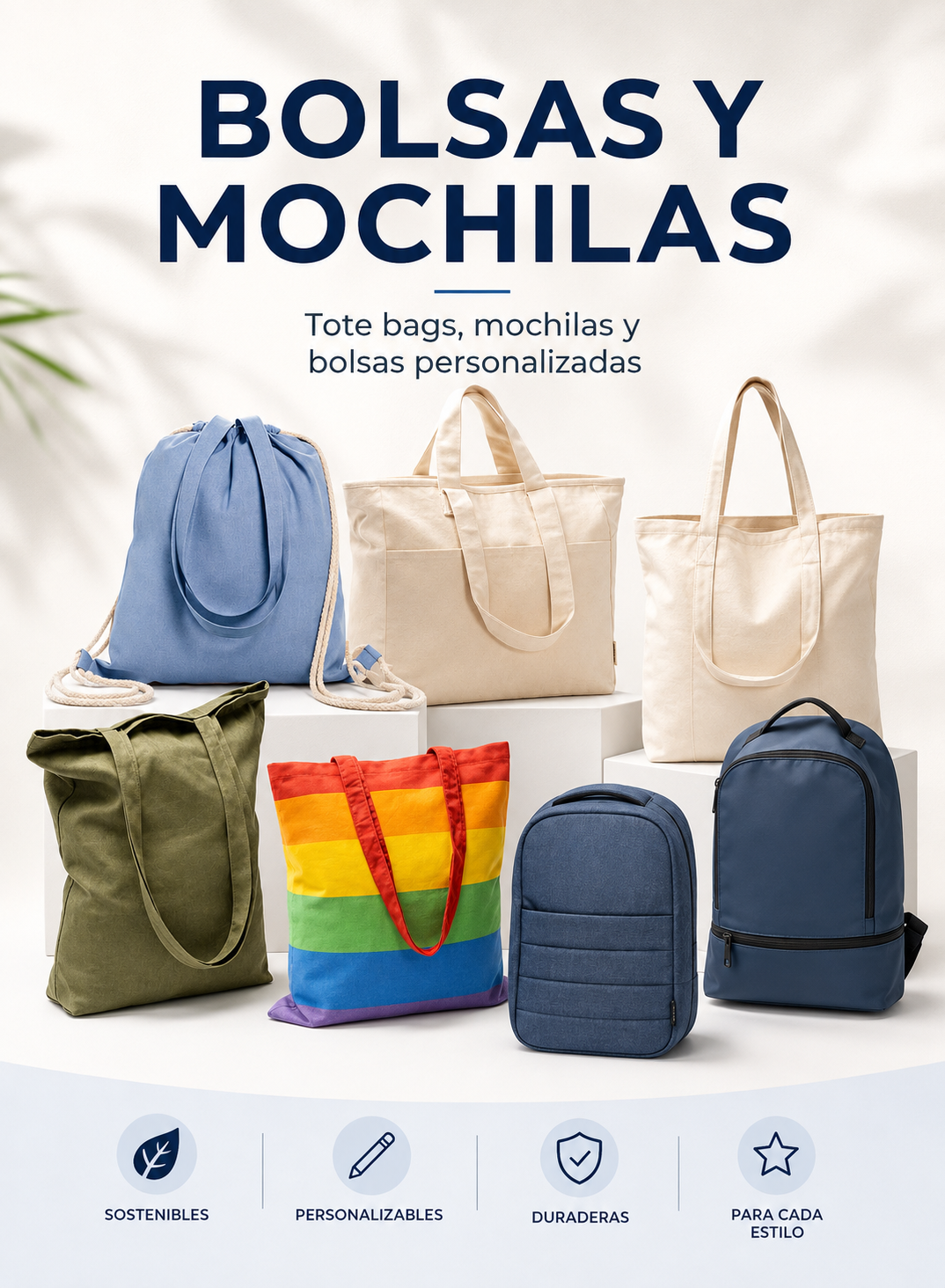 Bolsas y mochilas personalizadas