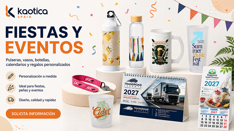 Productos para eventos