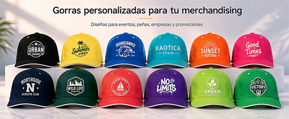 Gorras personalizadas