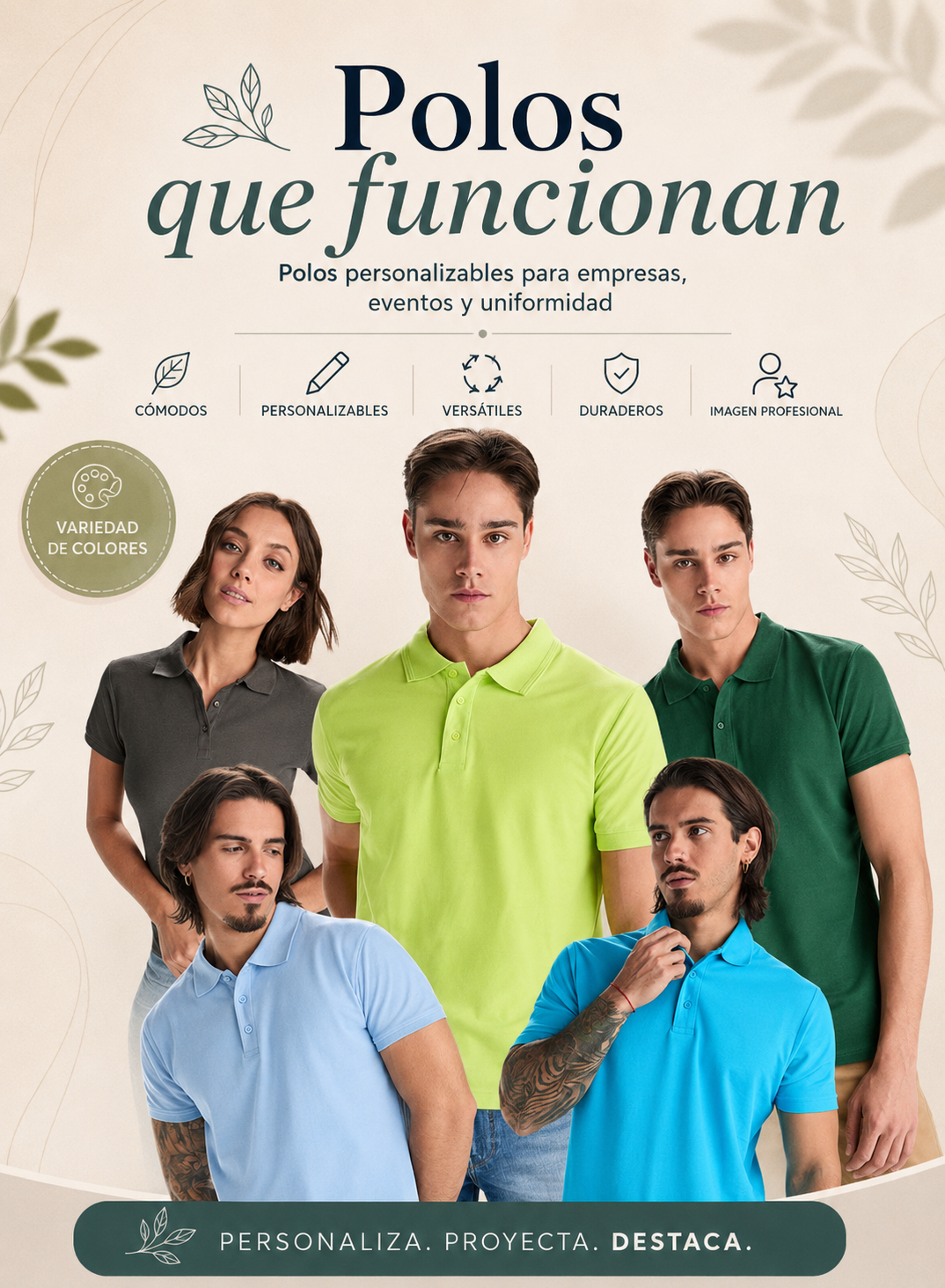 Polos personalizados