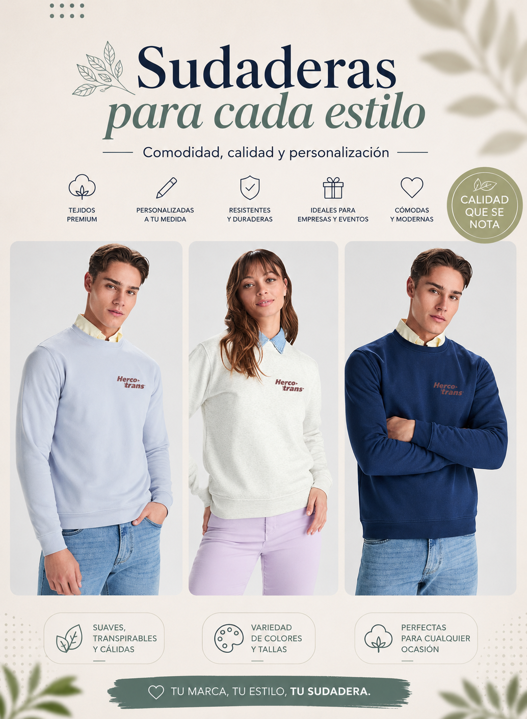 Sudaderas personalizadas